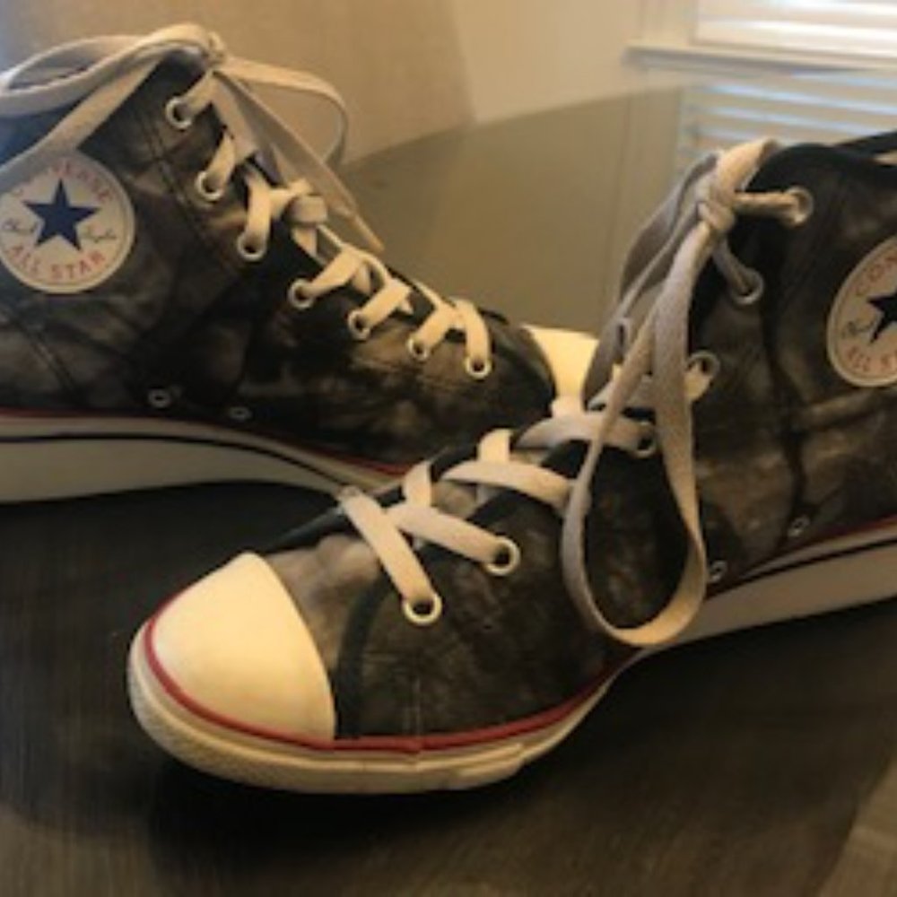 Converse 8 High Top Wedges Sneakers Shoes Womens
